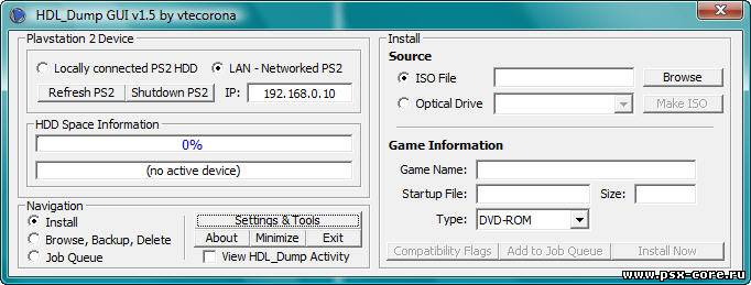 Hdl image installer ps2 download